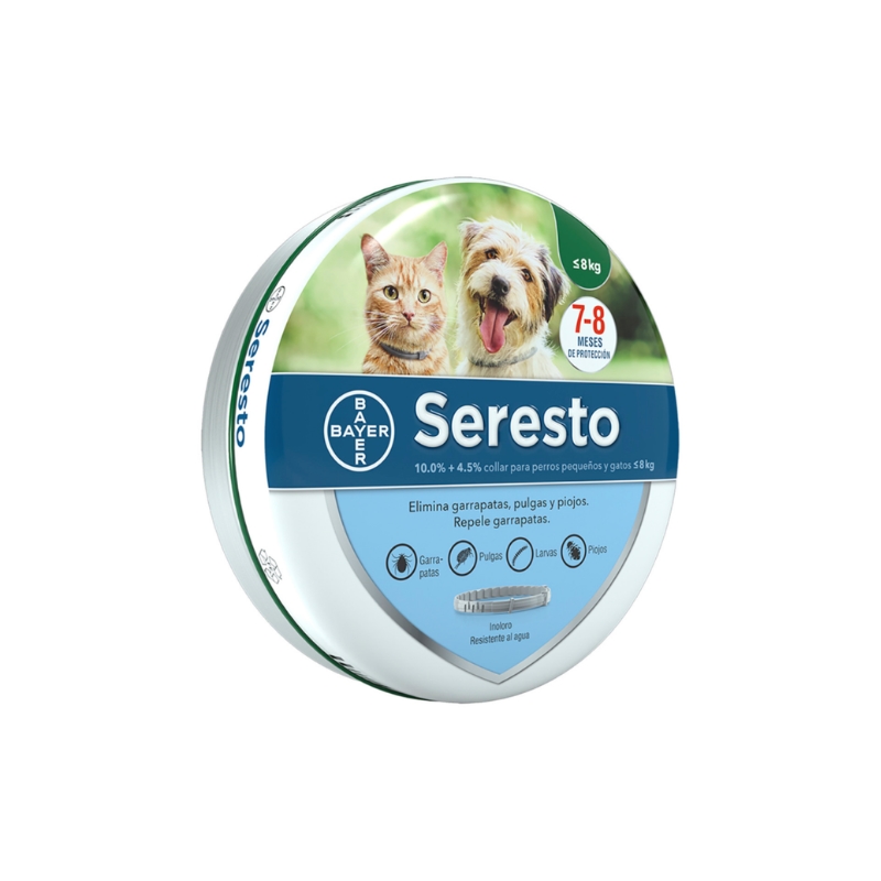 SERESTO PERROS PEQUEÑOS Y GATOS