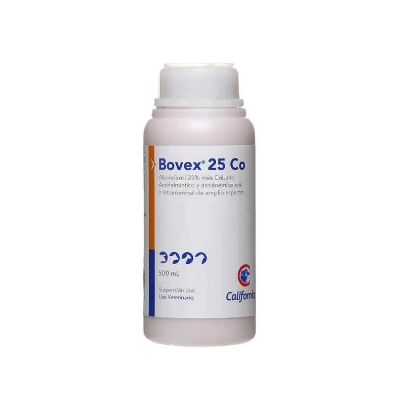 BOVEX 25 CO SUSPENSION 500 ML.