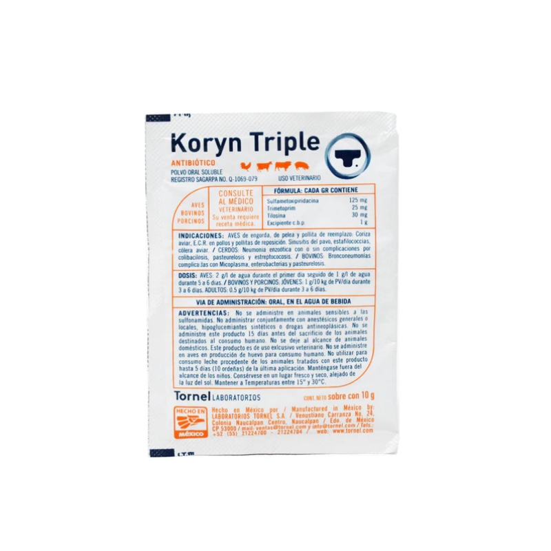 KORYN TRIPLE POLVO ORAL 10 G
